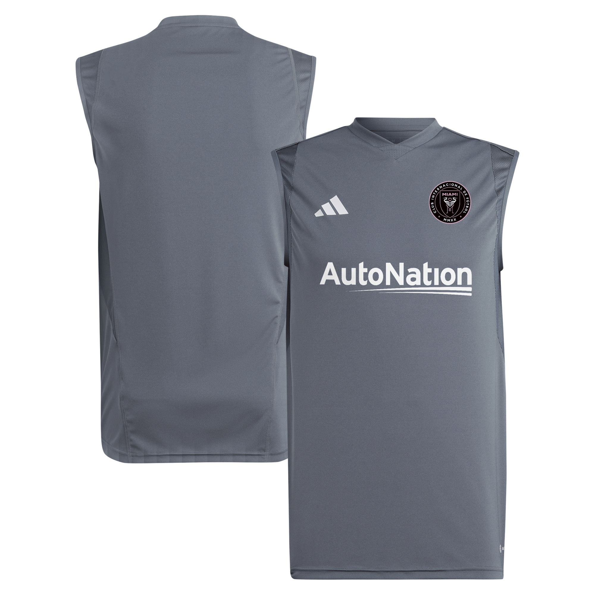 Inter Miami CF 2024 Sleeveless Training Jersey – Gray