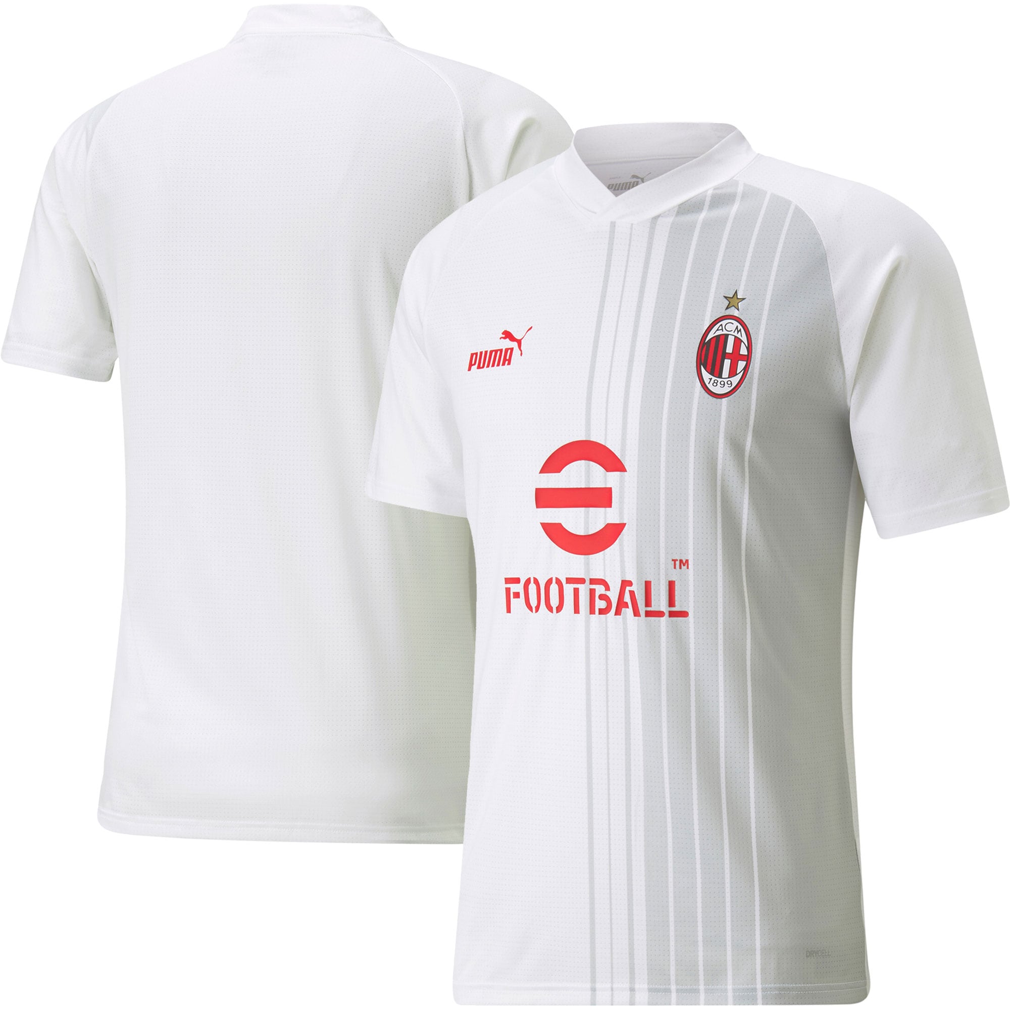 AC Milan 2022/23 Pre-Match Training Jersey – White