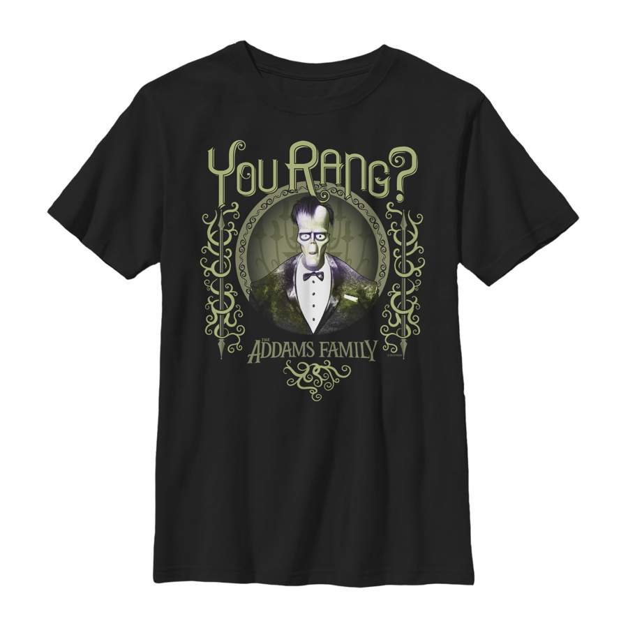 Addams Family Boy’s Lurch You Rang  T Shirt