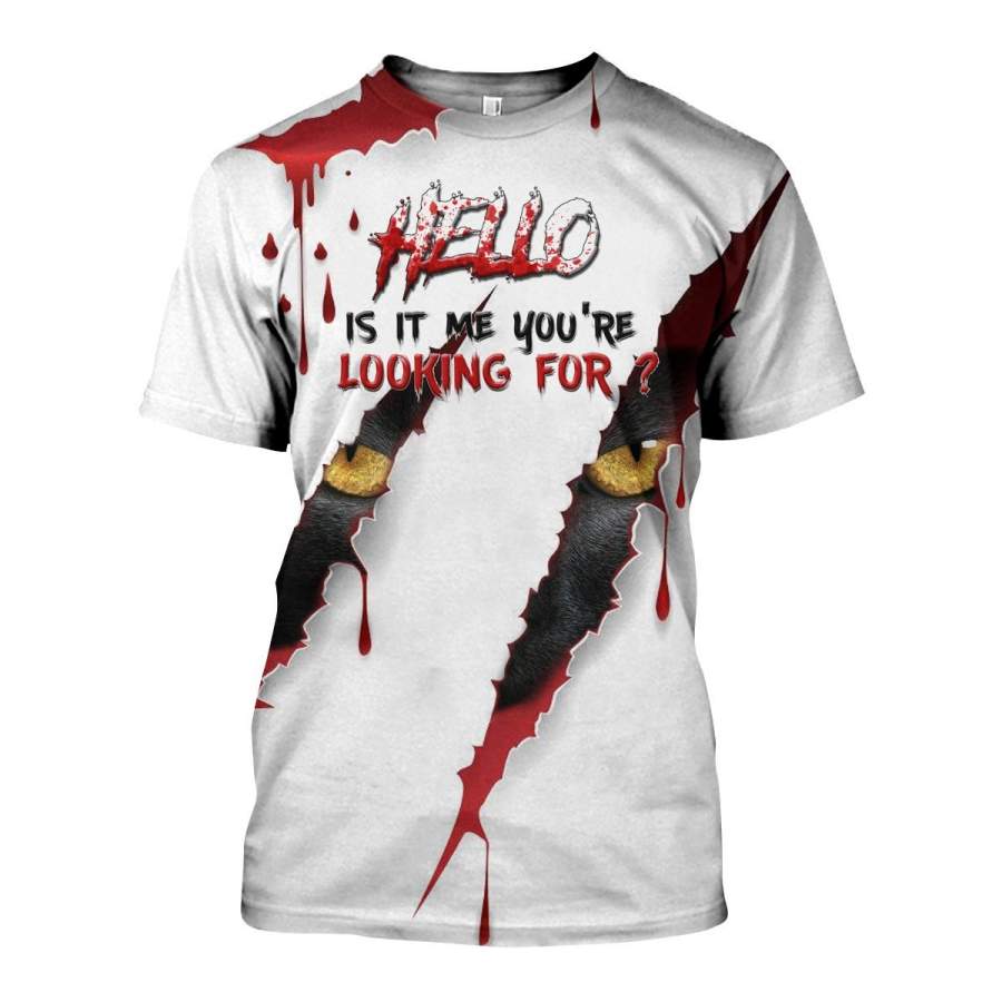 3D All Over Printed  Hello Halloween