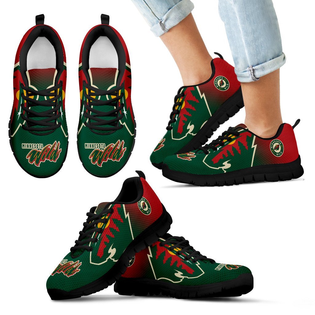 Awesome Unofficial Minnesota Wild Sneakers