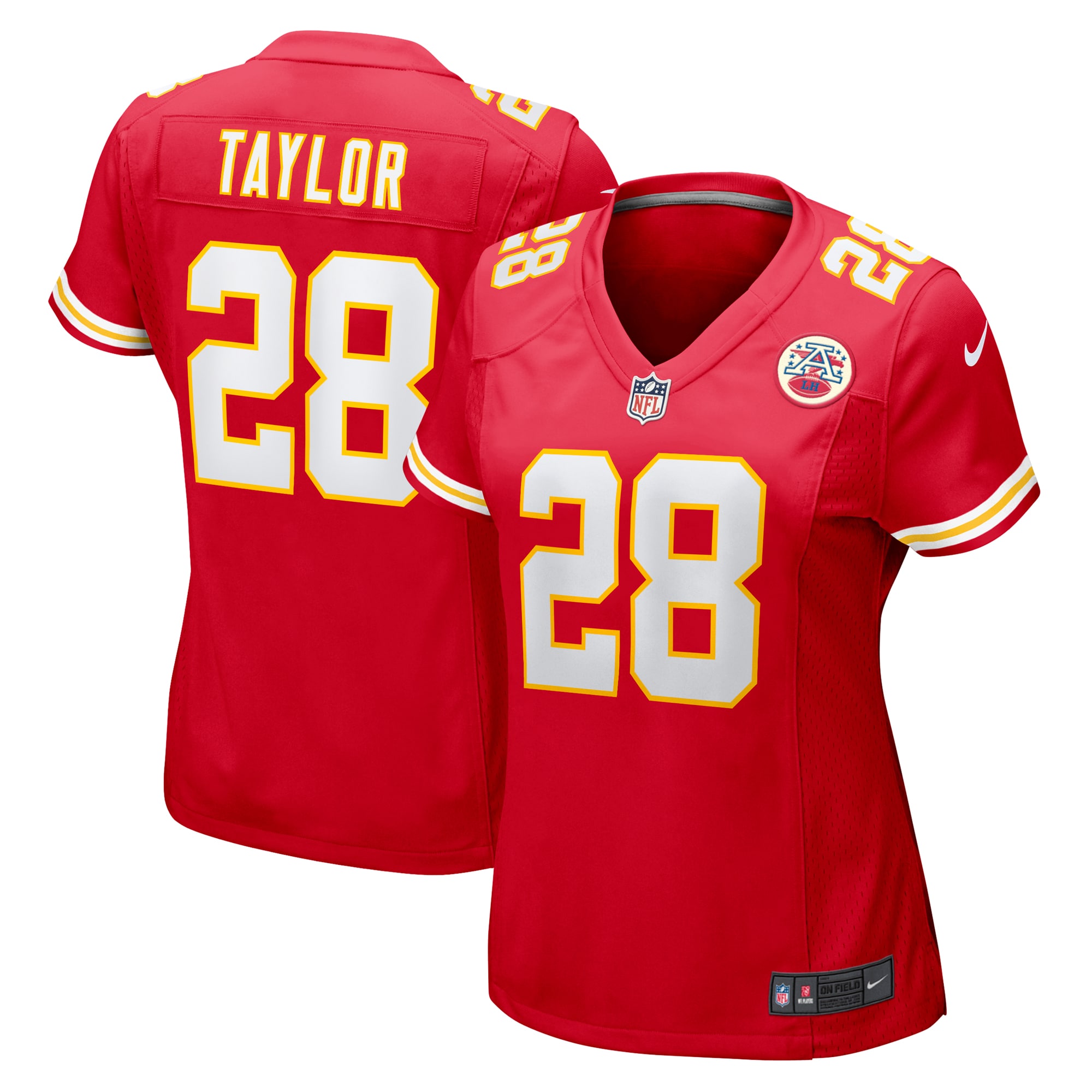 Keith Taylor Kansas City Chiefs Women's Team Game Jersey – Red