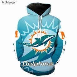 Dolphins Team 3D All Over Print Hoodie, Zip-Up Hoodie