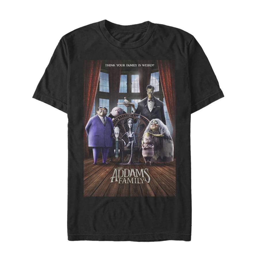 Addams Family Men’s Theatrical Poster  T Shirt