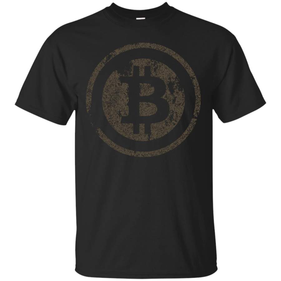 Vintage Bitcoin Logo – Men/Women T-shirt – TEEEVER