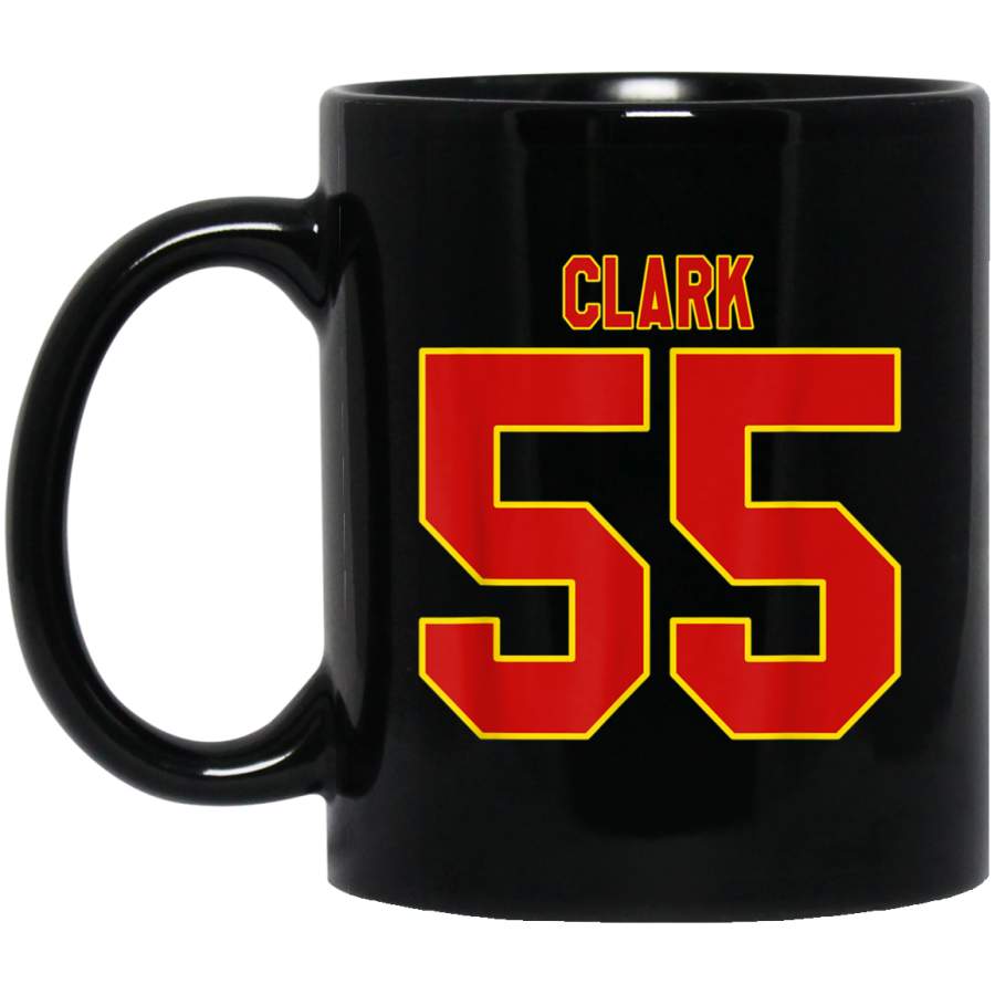 Clark 55  Kansas City Football Mug