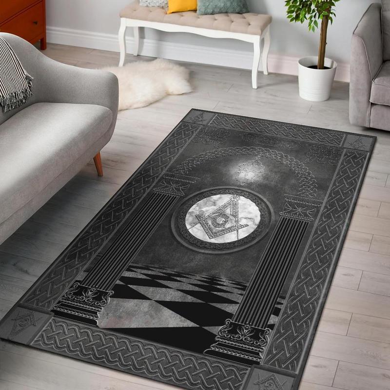 3D All Over Printed Freemason RUG 03032101.CXT