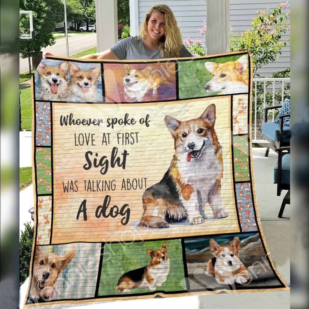 Corgi Dog Awesome BNI92 3D Customized Quilt