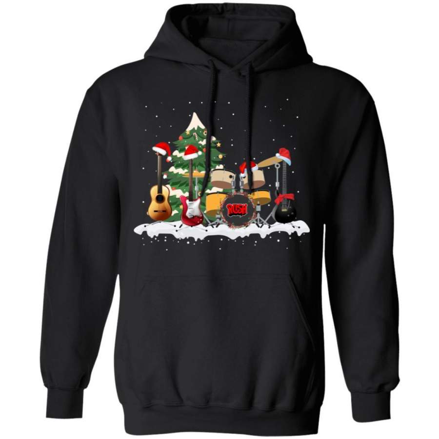 Xmas Hoodie Rush Rock Band Christmas Hoodie Cool Xmas Gift TT12