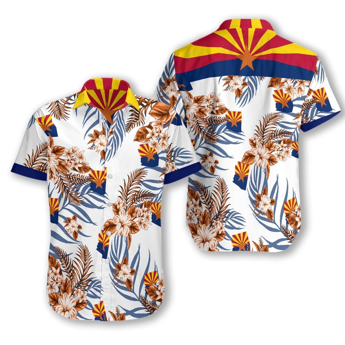 Hawaii Aloha Shirts Arizona Proud Ha51819