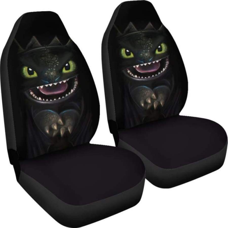 Toothless How To Train Your Dragon Car Seat Covers Fit Fit Apparel