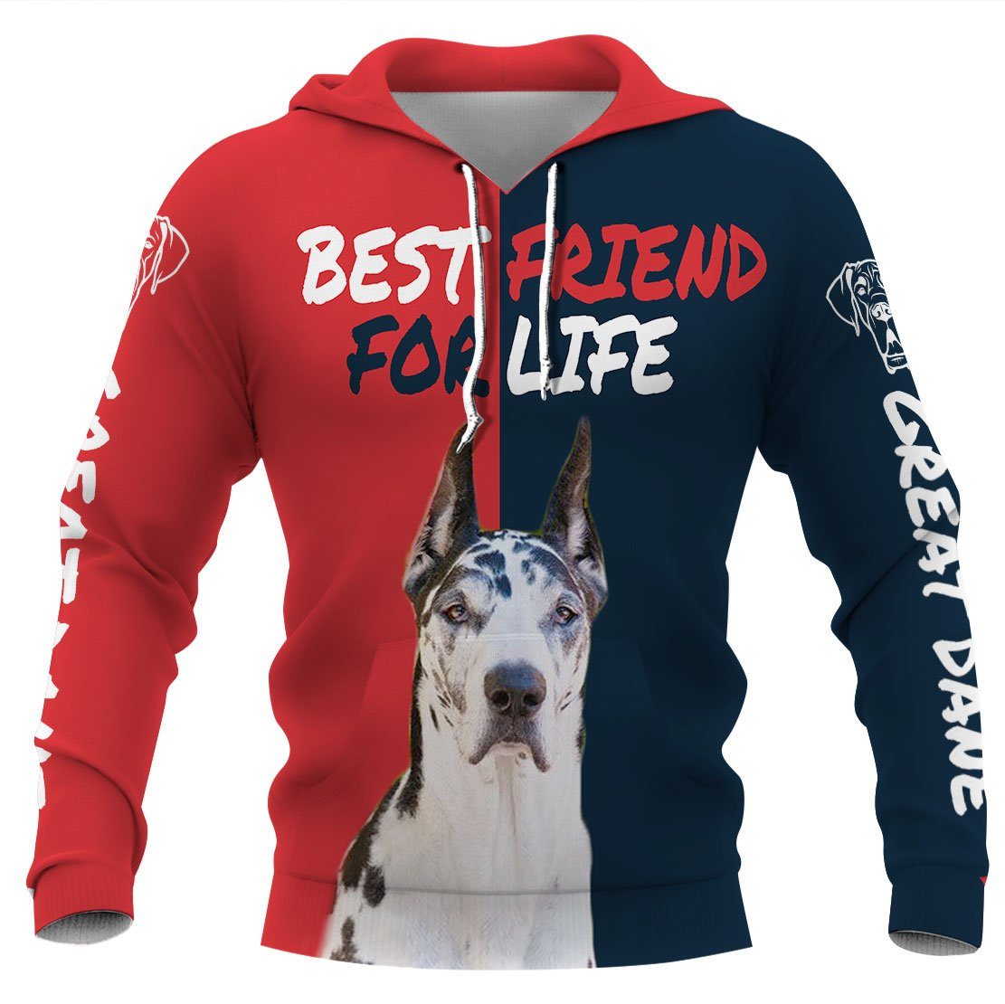 Great Dane Dog Best Friend 3D Full Printing
