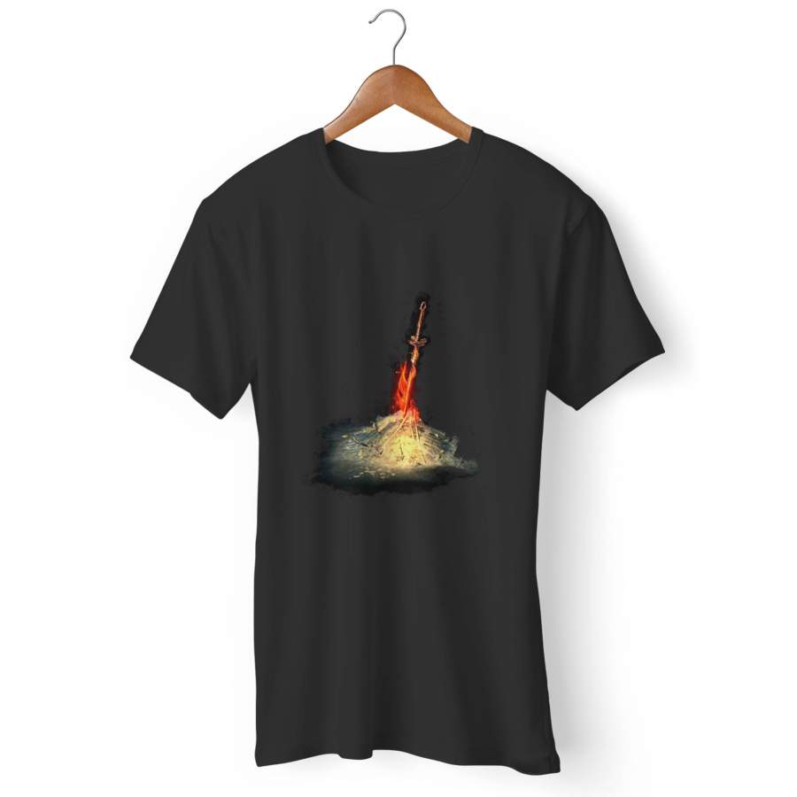 Dark Souls Bonfire Reality Man’s T-Shirt