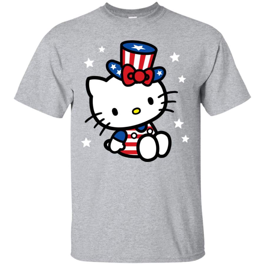 AGR Remarkable Hello Kitty American 4th of July Shirt