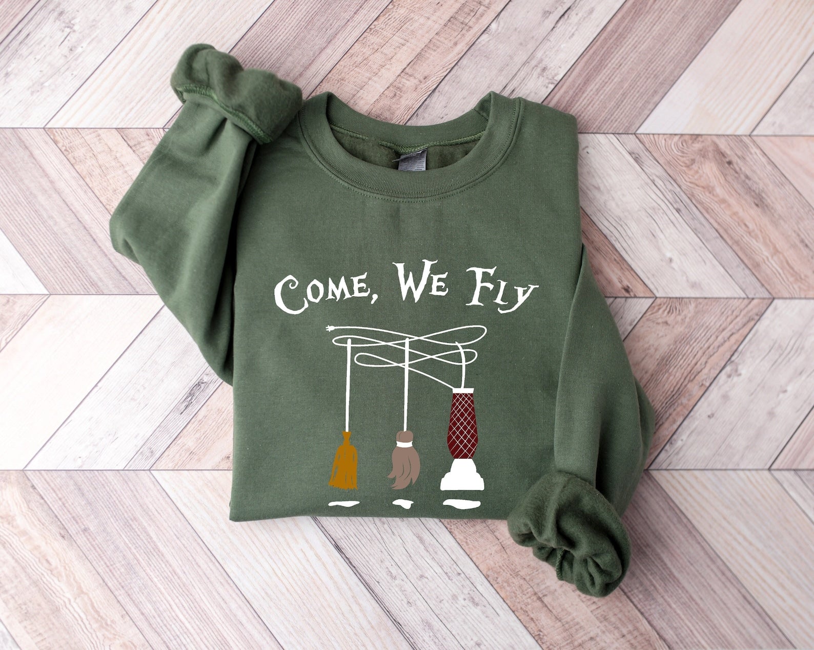 Come We Fly Sweatshirt 2D Crewneck Sweatshirt All Over Print Sweatshirt For Women Sweatshirt For Men Sws4268