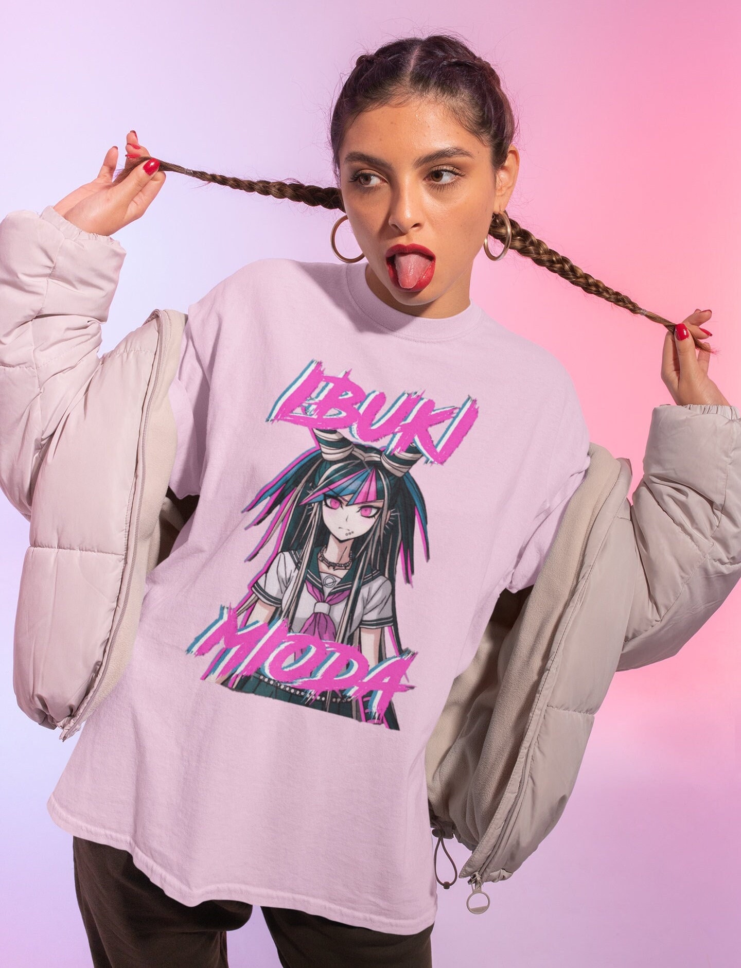 Ibuki Mioda Shirt -danganronpa tshirt,danganronpa v3,danganronpa shirt,danganronpa v2,ibuki shirt,despair coffee,super danganronpa,ibuki