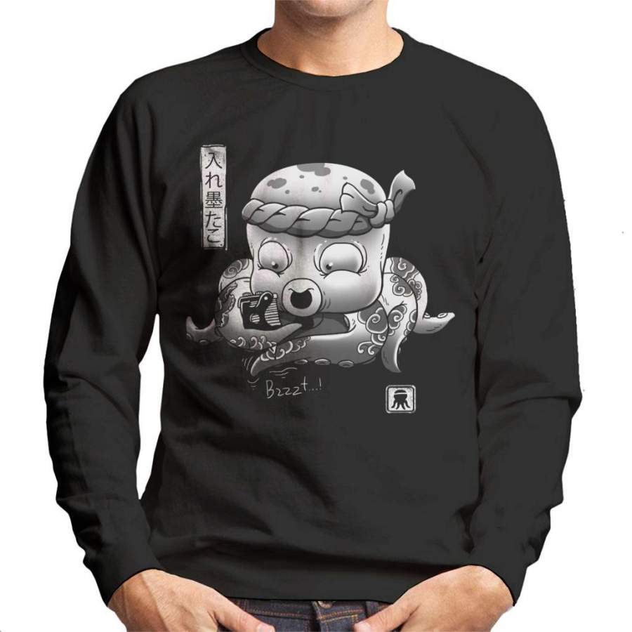 Inkedtopus Octopus Sea Creature Japan Men’s Sweatshirt