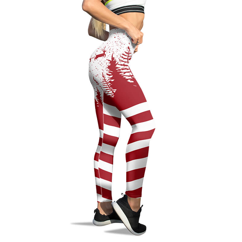 Candy Santa Sleigh Leggings