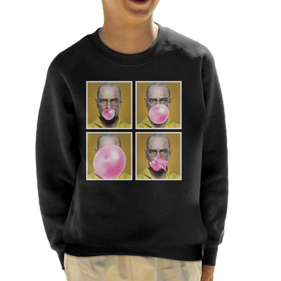 Walter White Bubblegum Breaking Bad Kid’s Sweatshirt