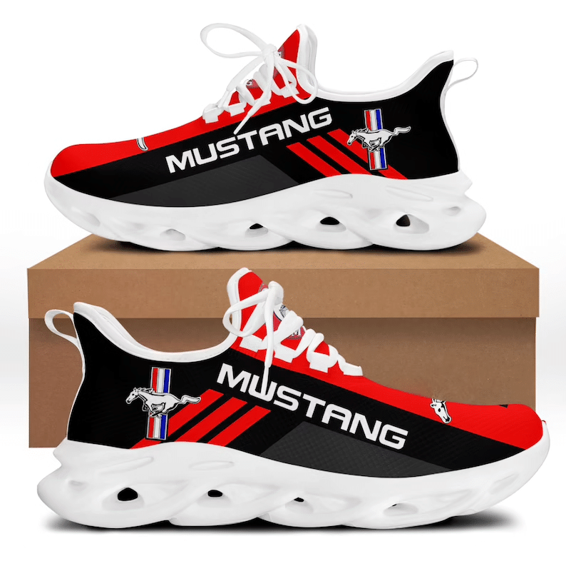 Mustang Logo Car Max Soul Shoes , Sports Max Soul Shoes, Fashion Shoes, Shoes Men And Women