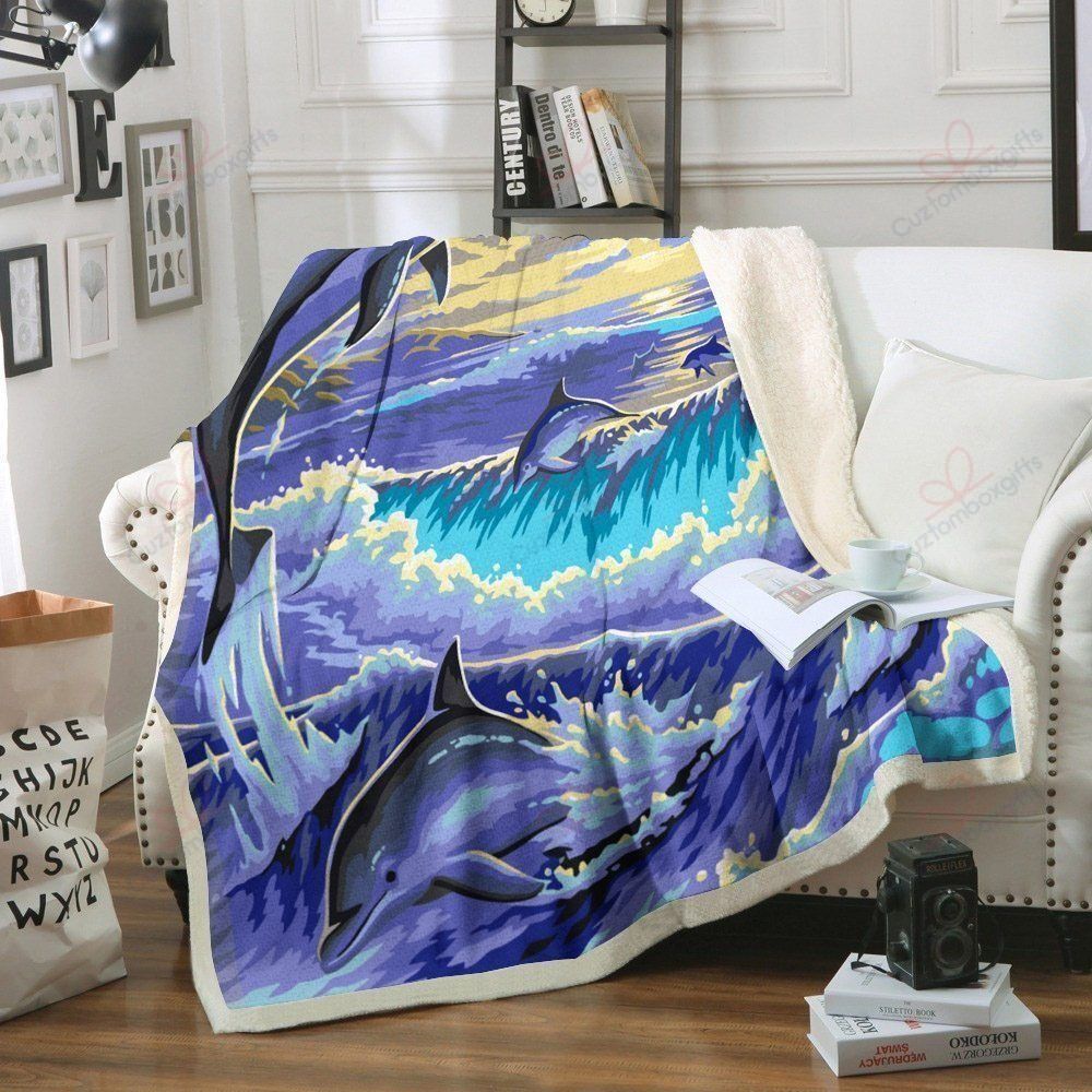 Dolphin MMC1011849 Fleece Blanket