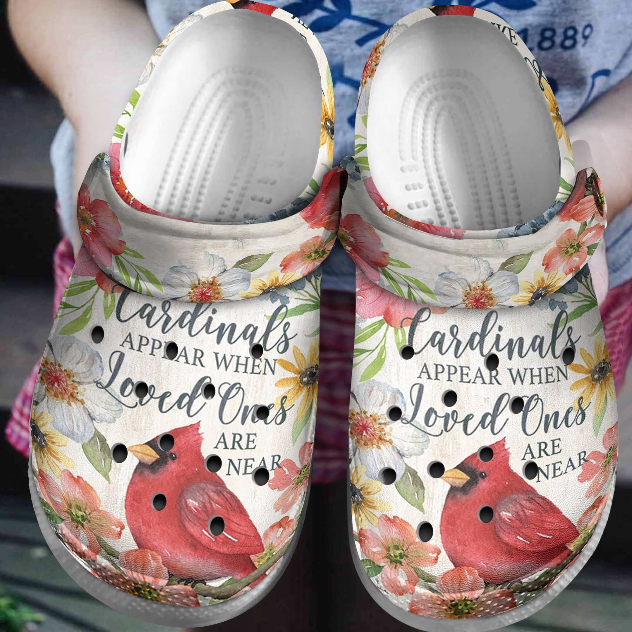 Cardinal Bird Clog Loved Ones Clogs Clogband Clog