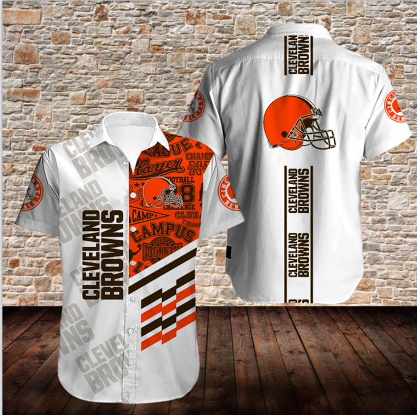 Men’S Cleveland Browns Shirts Button Up