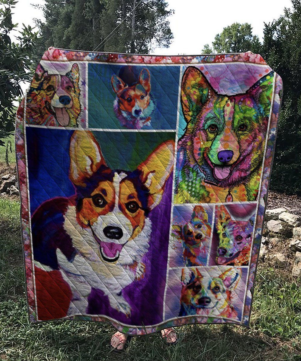 Corgi My Boss LF5 3D Customized Quilt