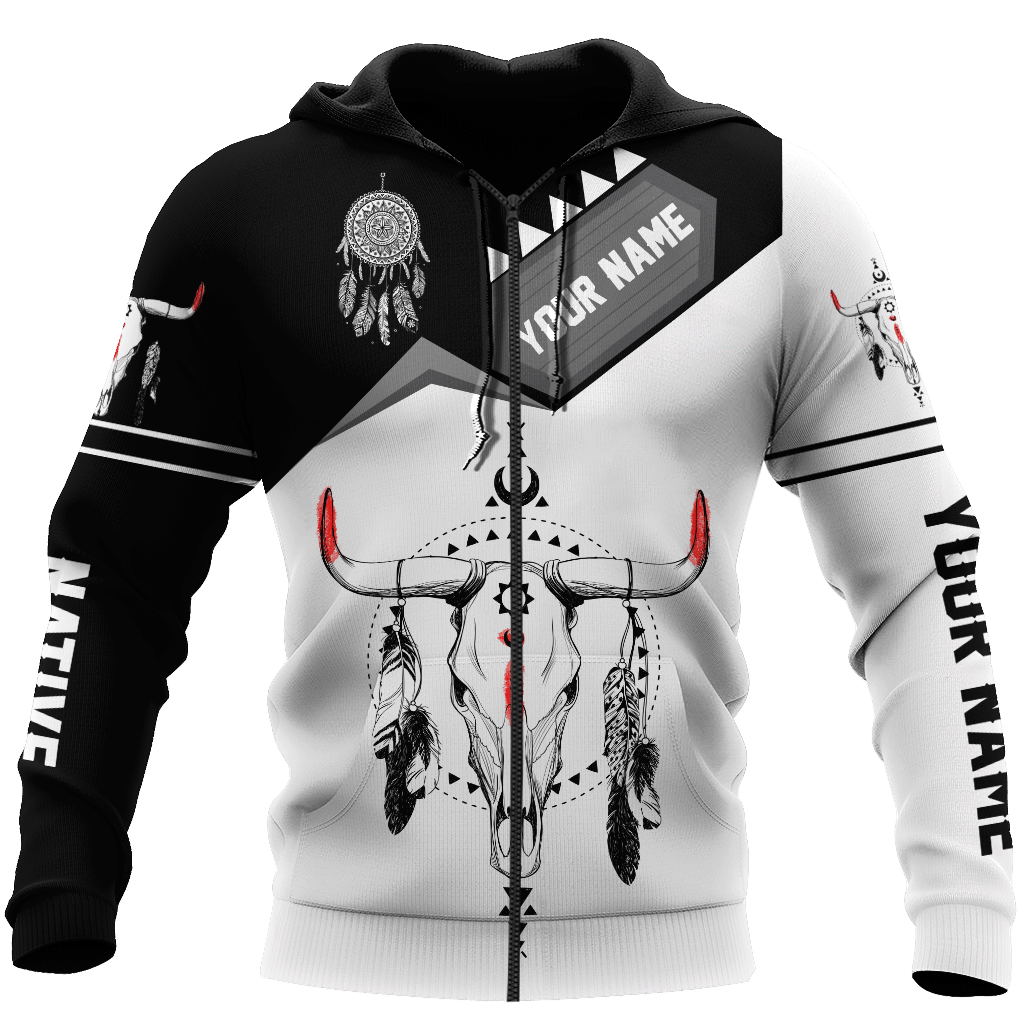 Persionalized Native American All Over Print Hoodie For Men And Women