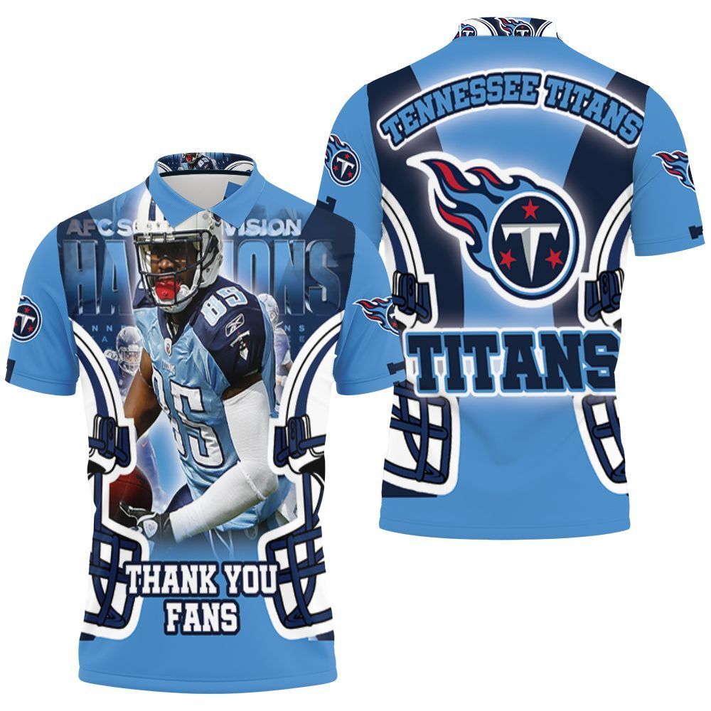 Adoree Jackson 25 Tennessee Titans Super Bowl 2021 Afc South Division 3D Polo Shirt, Jersey