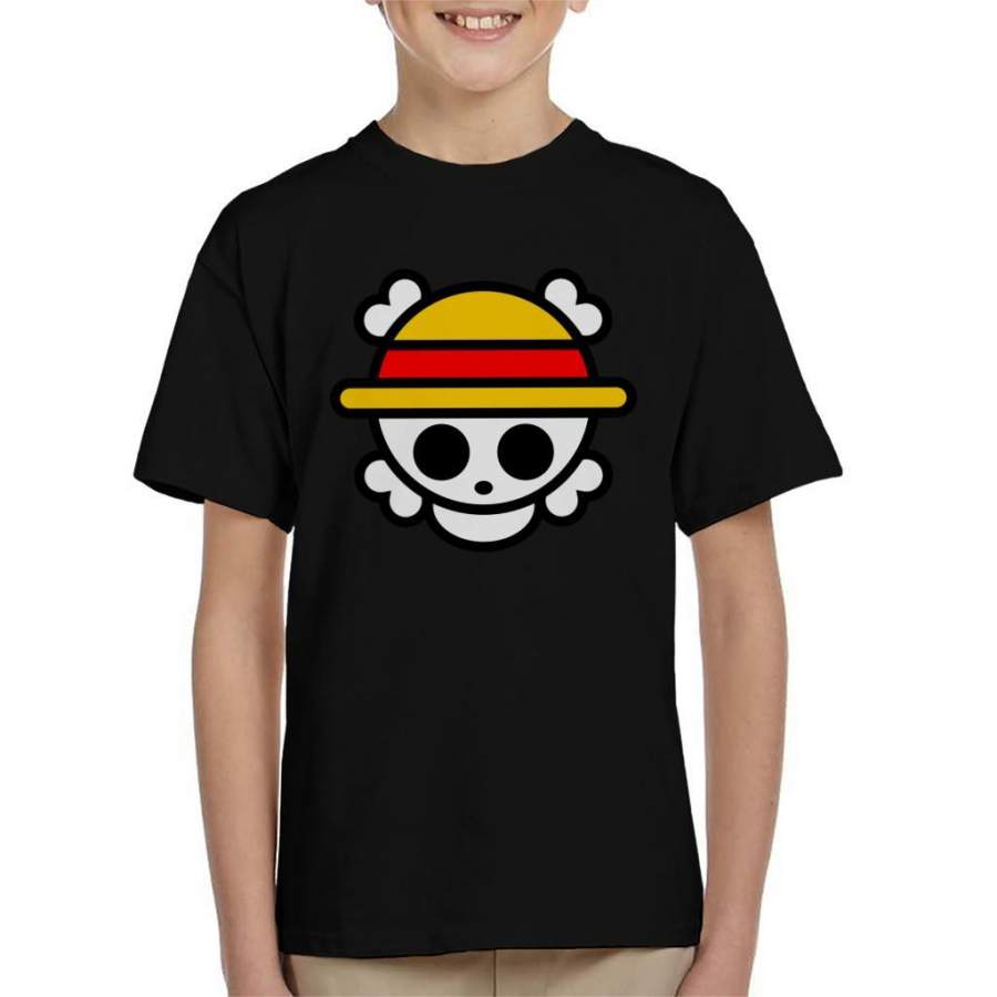 One Piece Logo Chibi Kid’s T-shirt