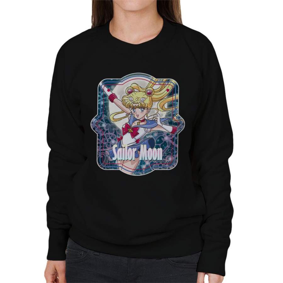 Sailor Moon Moonlight Frame Women’s Sweatshirt