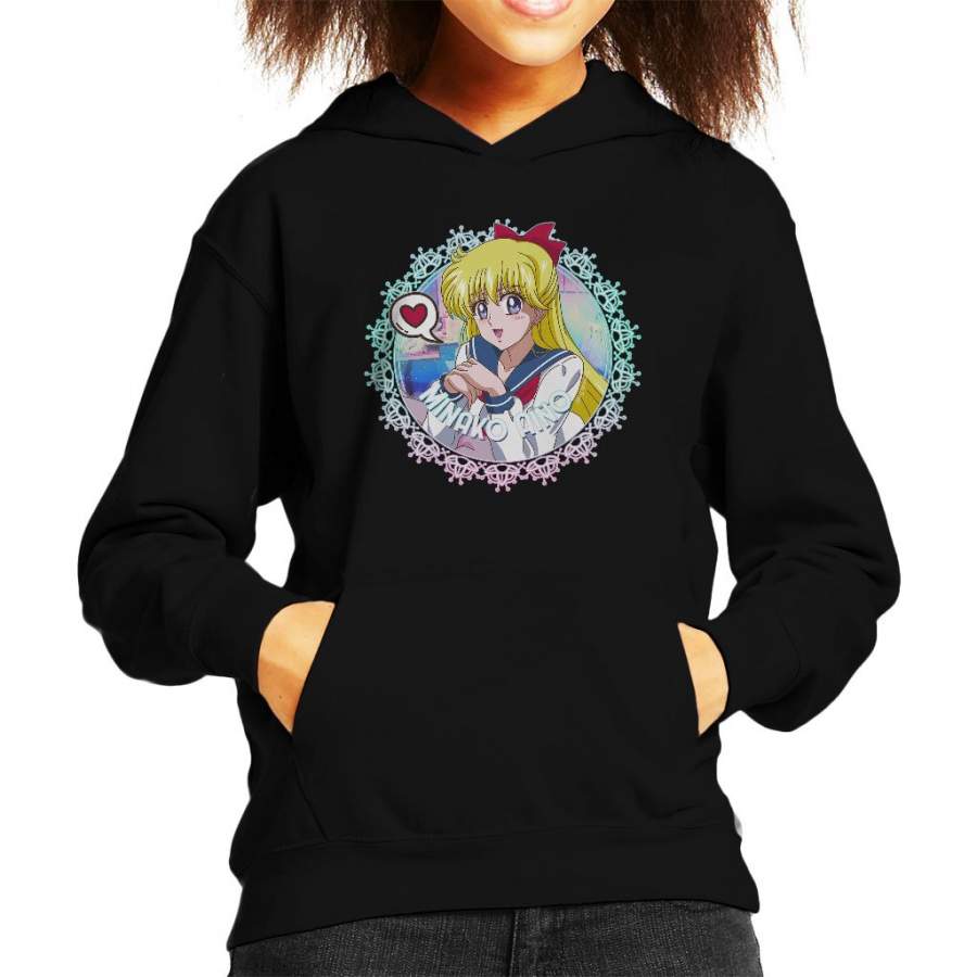 Sailor Moon Crystal Minako Aino Kid’s Hooded Sweatshirt