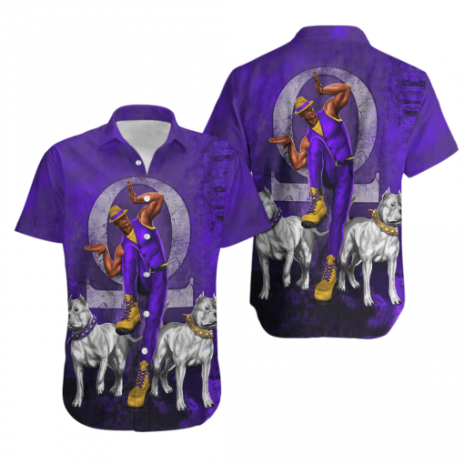 Omega Psi Phi Hawaiian Shirt For Hot Summer