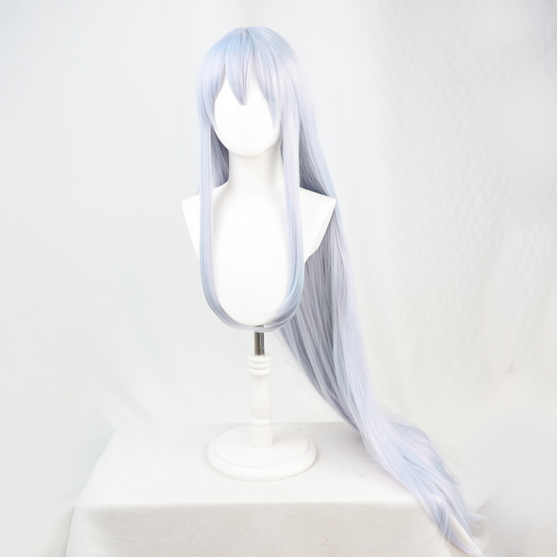 Yoisaki Kanade Wig Long Straight Synthetic Hair Cosplay Costume Wigs Heat Resistant + Wig Cap alx