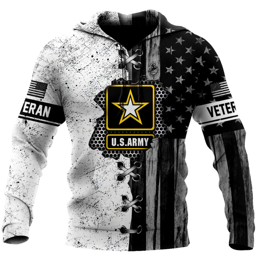 Veteran US Army in my heart 3D shirts for men and women