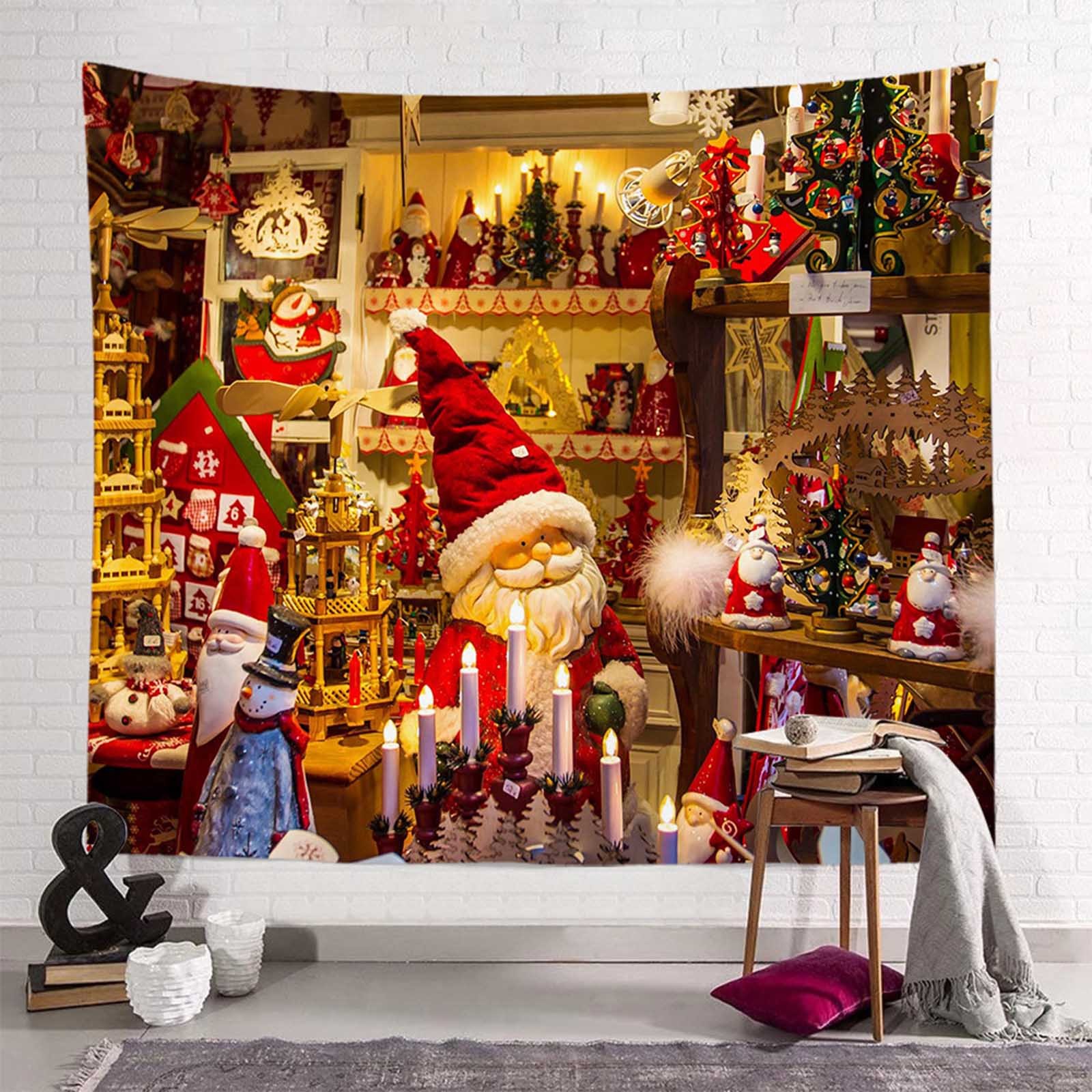 Sweater Blanket Throw Christmas Tapestries European And American Wind Household Adornment Bedroom Decorate A And Plaid Blanket alx