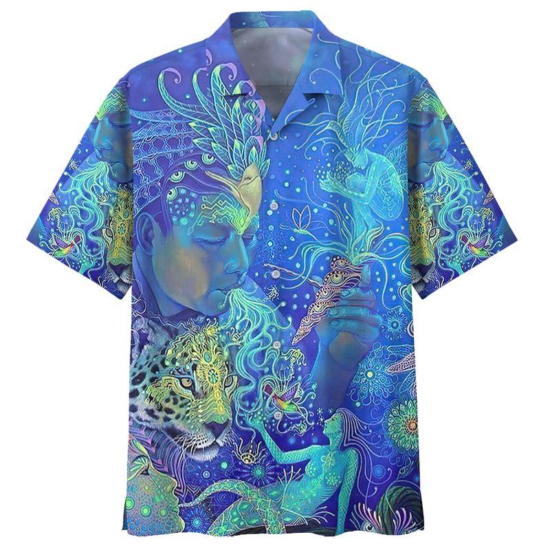 Hippie Ocean Life Hawaii Shirt For Hawaii Aloha Ha68604