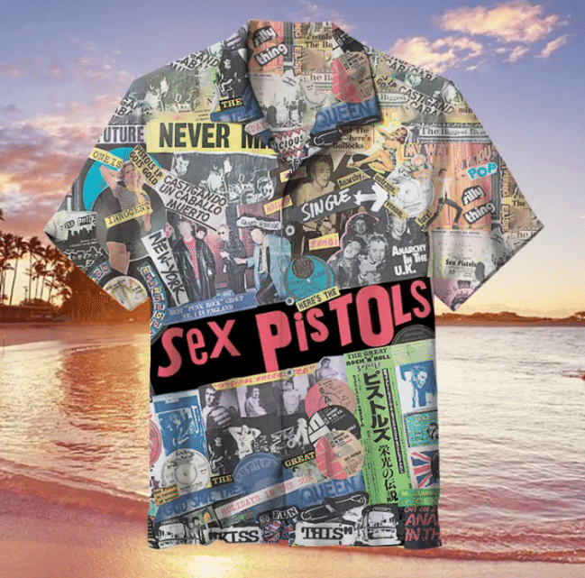 Sex Pistols For Man And Woman Print Short Sleeve Hawaii Shirt Ha42122