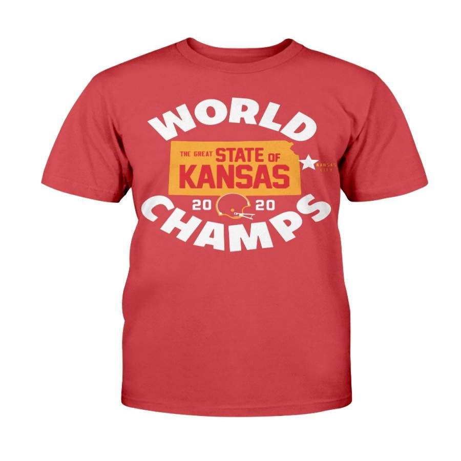 Kansas World Champs Shirt – The Great State Of Kansas 2020 Shirt – Kansas City