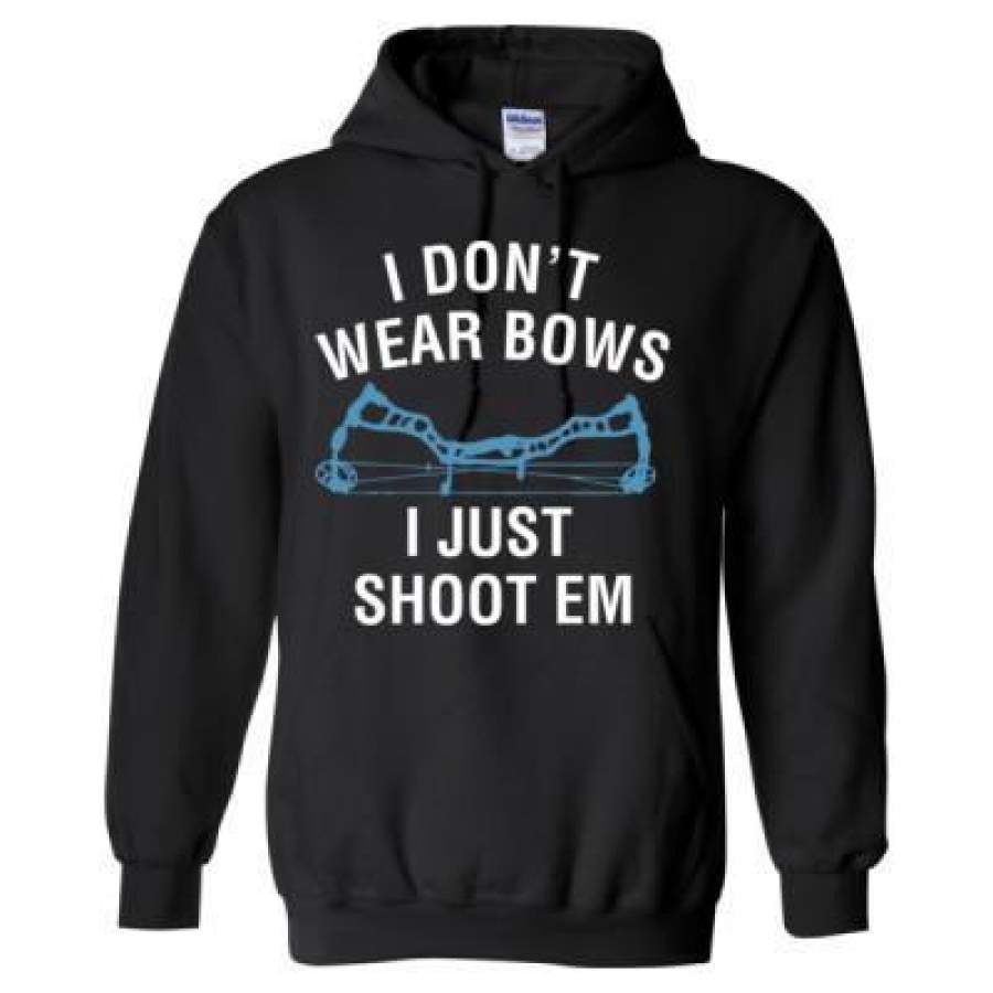 AGR I Do Not Wear Bows I Just Shoot Em – Heavy Blend™ Hooded Sweatshirt