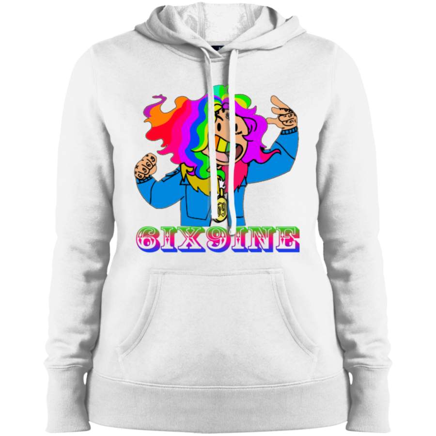 AGR tekashi 6ix9ine Ladies’ Pullover Hooded Sweatshirt