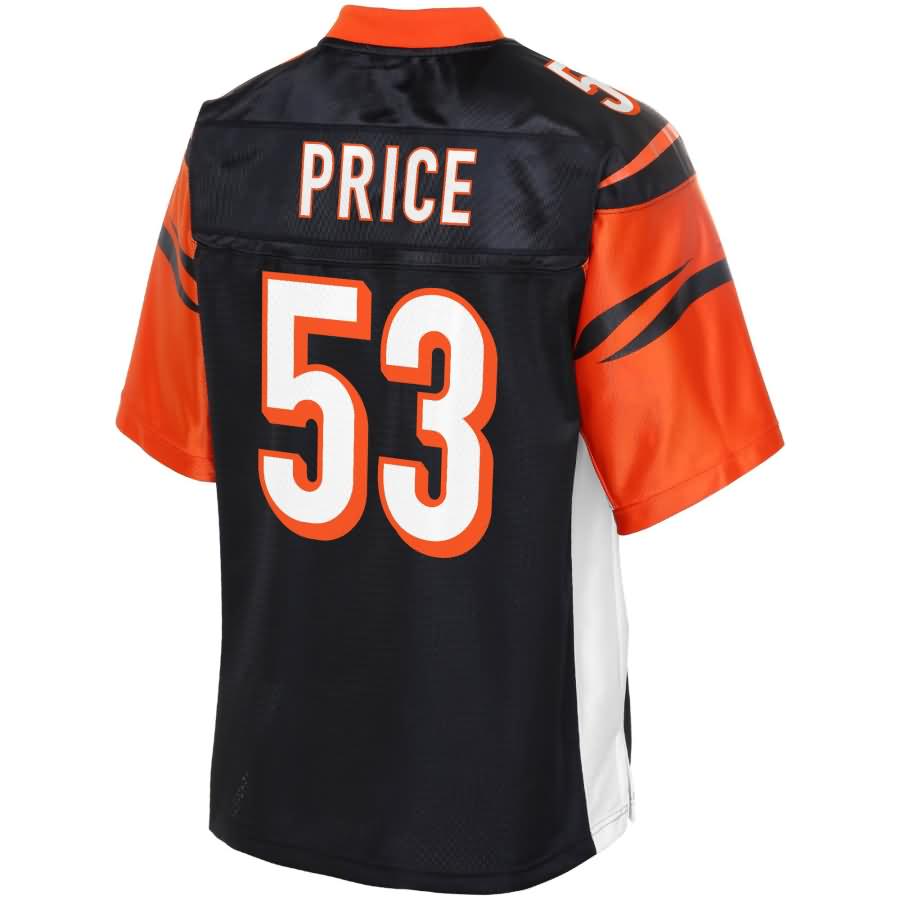 Billy Price Cincinnati Bengals NFL Pro Line Youth Player Jersey – Black