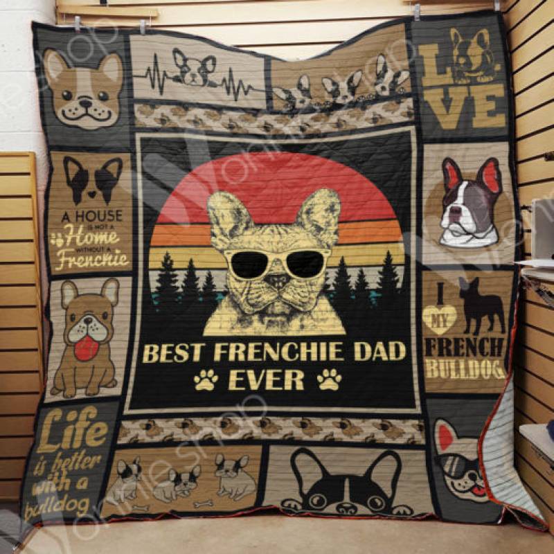 French Bulldog Dad Blanket AU0101 95O42