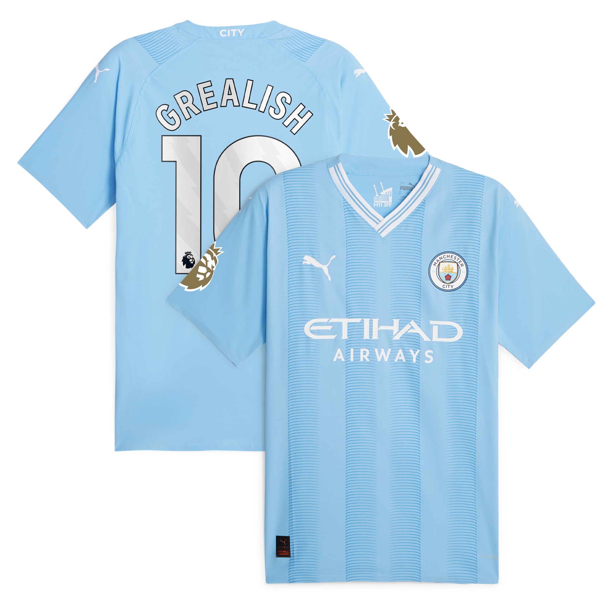 Jack Grealish Manchester City 2023/24 Authentic Player Jersey – Sky Blue