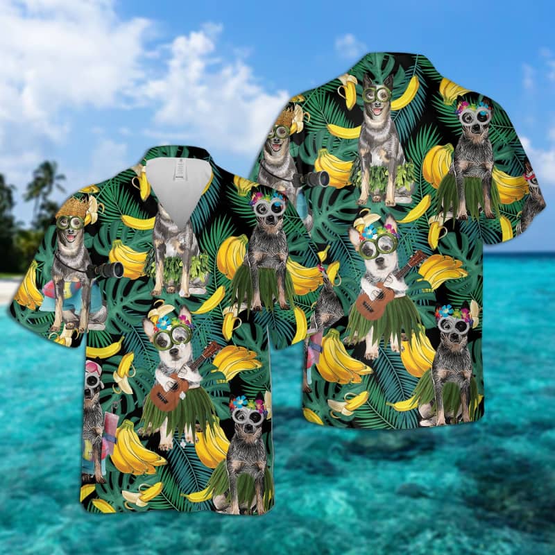 Autralian Cattle Banana Hawaii Shirt For Men And Women Ha54357