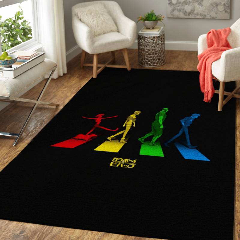 Anime Cowboy Bebop Spike Abbey Road Area Rug – Carpet