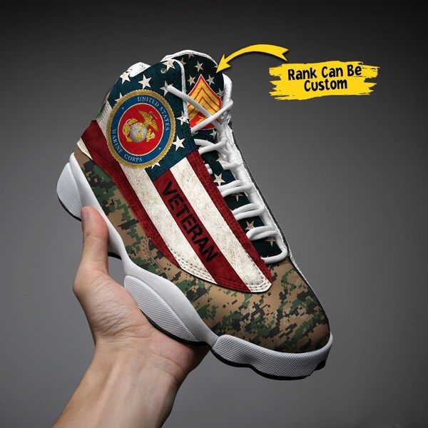 Viticstore™ Marine Corps Custom Rank AJ 13 for men and women