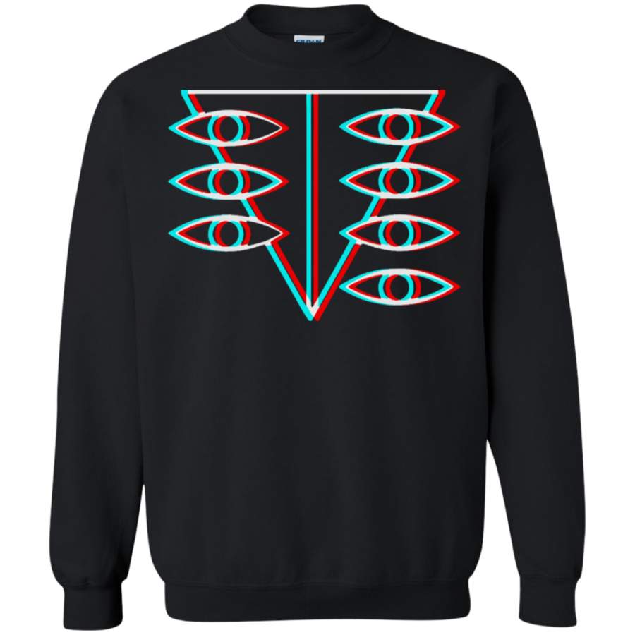 AGR Seele Symbol Crewneck Pullover Sweatshirt