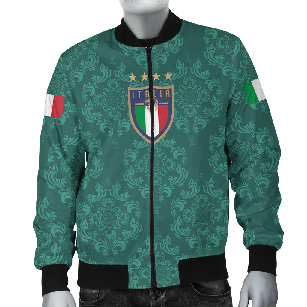 (Custom) Italia New Style Bomber Jacket Euro Soccer A27